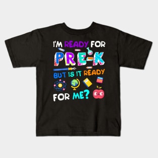 Kids Back To Pre-K 1St Day Of Pre-K Preschool Kids T-Shirt